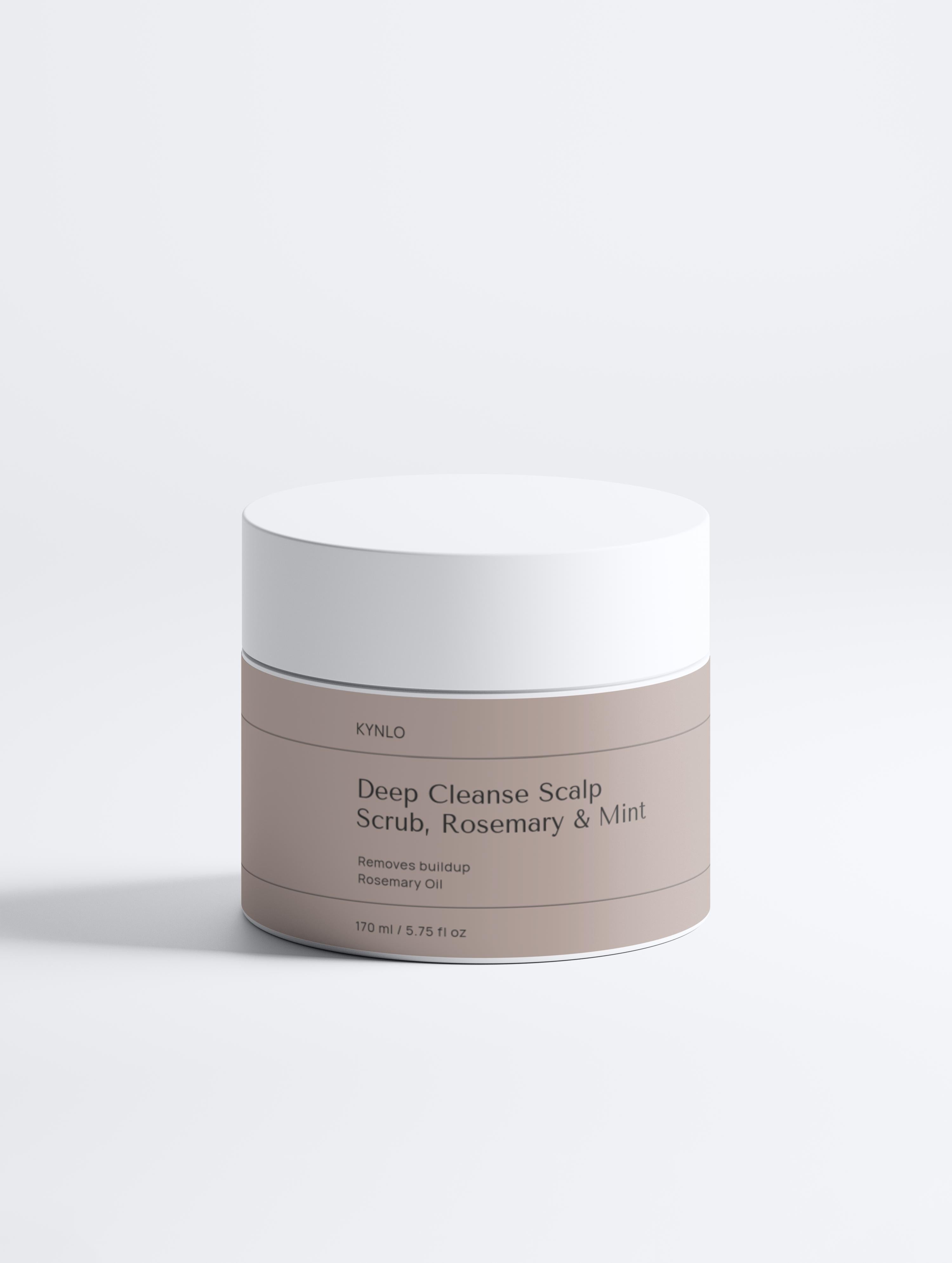 Deep Cleanse Scalp Scrub, Rosemary & Mint