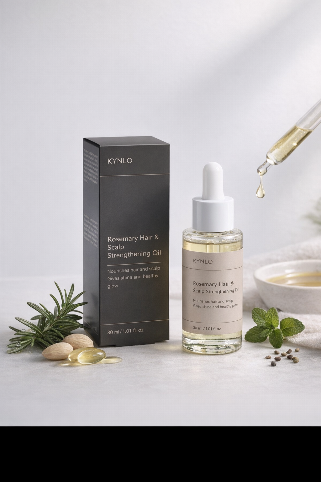 Rosemary Hair & Scalp Strengthening Oil